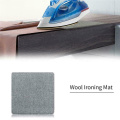 13x14inch Faux Wool Heat-Resistant Home Clothes Pressing Mat Ironing Board Cushion Pad Household Sewing Tool Ironing Cloth