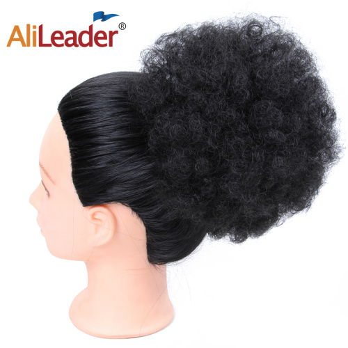 Short Afro Curly Wrap Drawstring Hair Puff Chignon Supplier, Supply Various Short Afro Curly Wrap Drawstring Hair Puff Chignon of High Quality