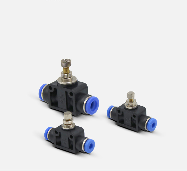 Pneumatic fittings PY/PU/PV/PE/HVFF/SA water pipes and pipe connectors direct thrust 4 to 12mm/ PK plastic hose quick couplings