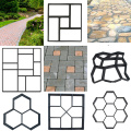 1pcs Manually Paving Cement Brick Concrete Molds DIY Plastic Path Maker Mold Molds for Cement Garden Decoration