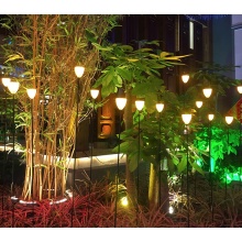 Landscape decorative optical fiber led garden light