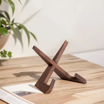 Solid Wood Menu Stand for Restaurant Use