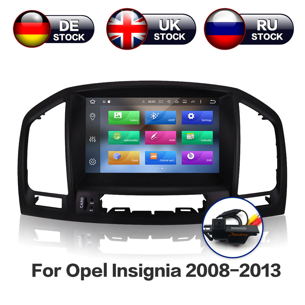 Android 10 IPS Screen Car DVD Player GPS Navigation For Opel Vauxhall Holden Insignia 2008 2009 2010 2011 2012 2013 CD300 CD400