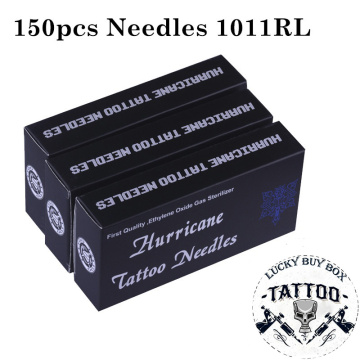 Tattoo Needles 150PCS Professional Tattoo Needles 1011RL Disposable Sterilze Round Liner Tattoo Needles For Tattoo Body Art
