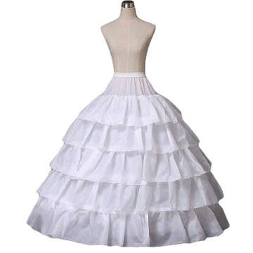 White Wedding Accessories Bridal Petticoats for Wedding Dress Jupon Anagua Enaguas Novia