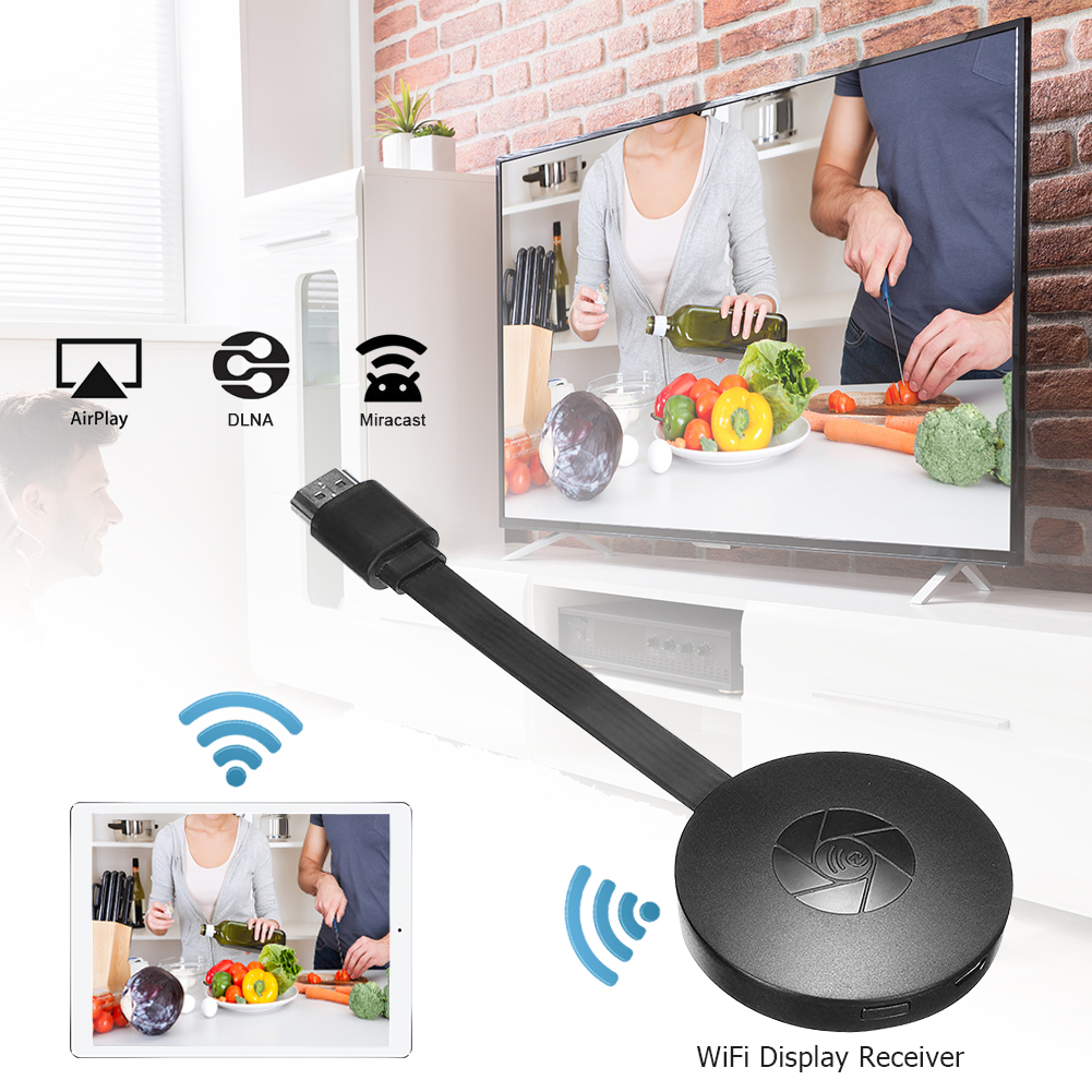 MiraScreen USB Display Dongle Adapter Display Dongle Video Adapter Airplay 1080P Wifi HDMI TV Stick Miracast AirPlay