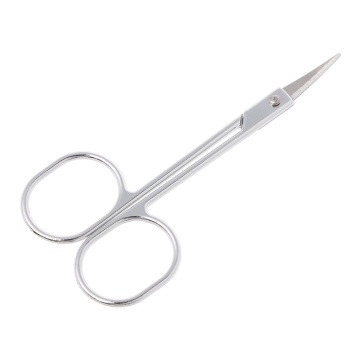 Stainless Steel Small Eyebrow Nose Hair Scissors Cut Manicure Facial Trimming