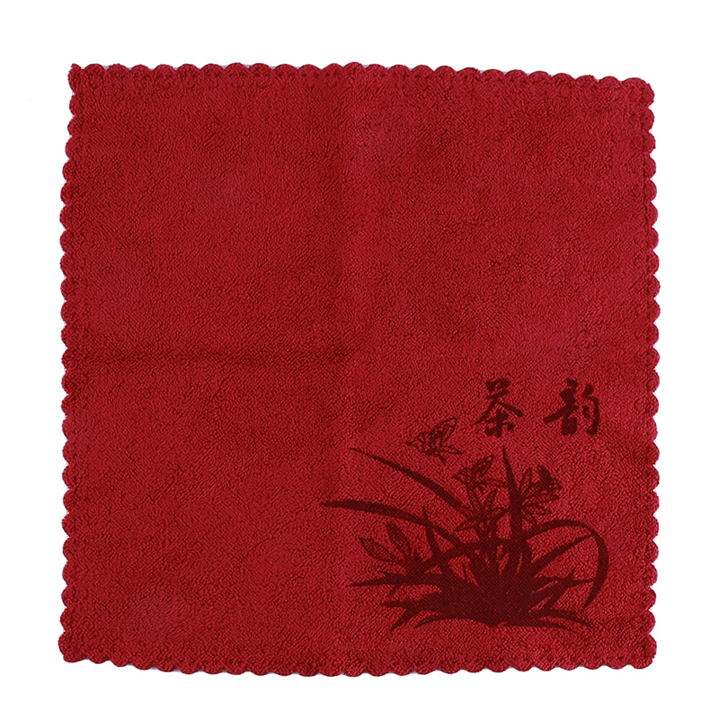 Chinese Tea Towel Eco-Friendly Printing Tea Tools Water Absorption Fiber Tea Cloth Strong Water Absorption Special Towel