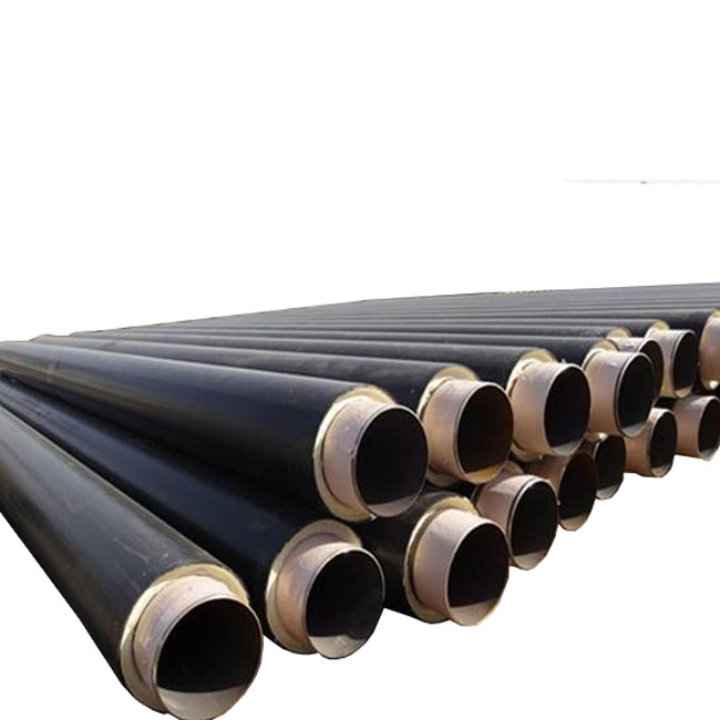 Polyurethane Coating Foam Filled Insulation Steel Pipe China Manufacturer