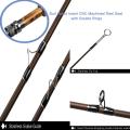 Fly Fishing Rod Blank 9FT 3/5/8WT with Case Medium-Fast Action Graphite IM8/ 30T Carbon Fiber Spey Fly Rod Ultralight Weight