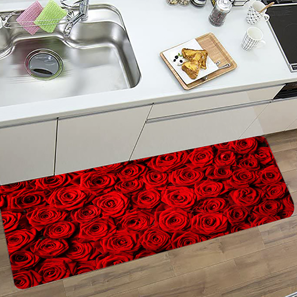 3D Non slip and washable Printed floor mat1-116