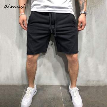 DIMUSI Summer Men's Shorts Casual Male Fitness Sports Shorts Solid Color Running Shorts Mens Breathable Shorts Joggers Clothing