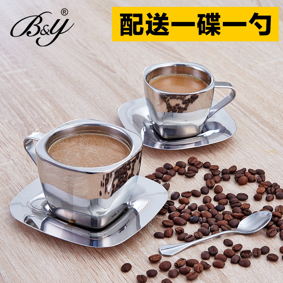 Luxury Tea Metal Cups And Saucer Sets Glass Silicone Foldable Coffee Cups And Saucer Copo Retratil De Silicone Decor OO50CS