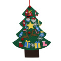 DIY Felt Christmas Tree  Artificial Tree Wall Hanging Ornaments Christmas Decoration for New Year Gifts Kids Toys Home