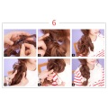 CLOTHOBEAUTY 1 Pcs Messy Hair Bun Extensions Wavy Curly Hair Donut Chignon Fake Ponytail, Synthetic Hair Rope Elastic Band Updo