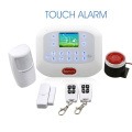 New Design Touch Screen Security Alarm System 433MHz Wireless Alam System GSM APP Control RFID Arm Disalarm