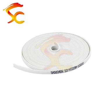 High Quality 10meters HTD 3M 15mm PU open belt 3M timing belt white Polyurethane with steel core belt width 15mm Free shipping