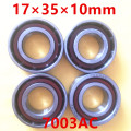 2021 Thrust Bearing 17mm Diameter Angular Contact Ball Bearings 7003 Ac 17mmx35mmx10mm,contact Angle 25,abec-1 Machine Tool