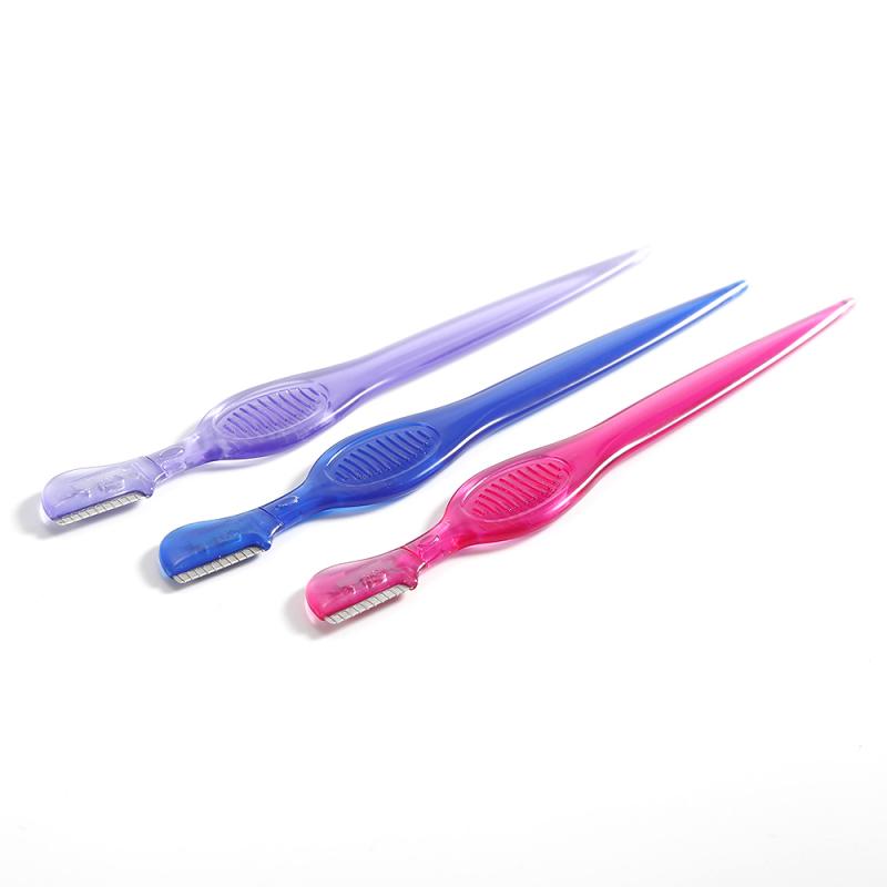 3Pcs/set Portable Eyebrow Trimmer Hair Remover Razor Women Face Razor Eyebrow Trimmers Eye Brow Hair Remover Makeup Cosmetic