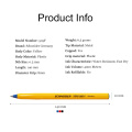 LifeMaster Schneider Tops 505F Yellow Body Super Large Ink Volume Ballpoint Pen Black/Blue/Red Writing Supplies