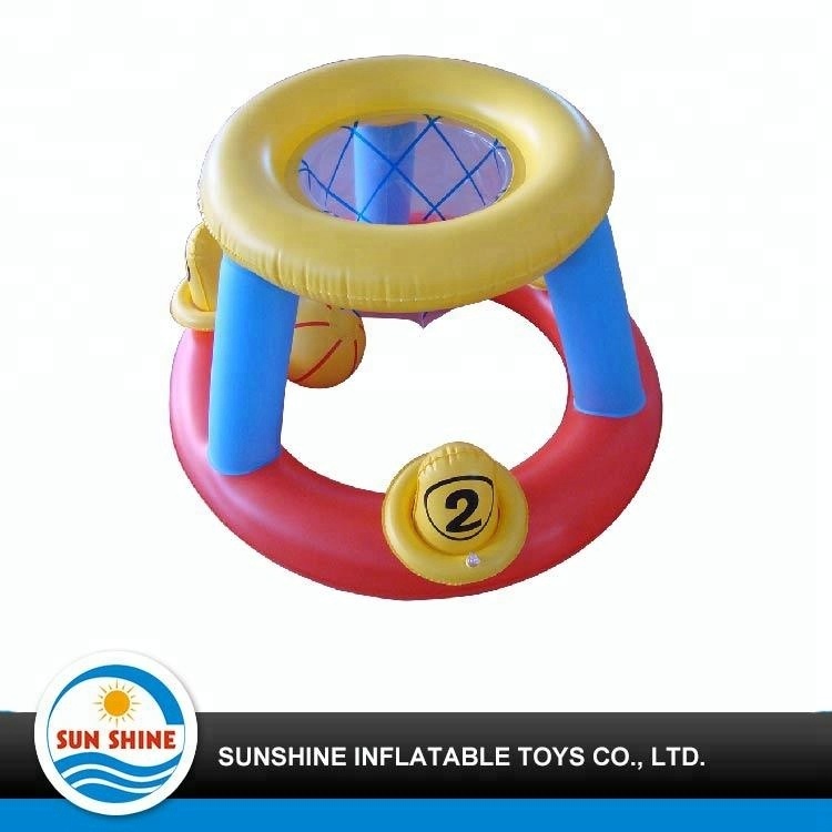Floating basketball hoop for children