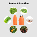 2020 New Silicone Thumb Knife Finger Protector Vegetable Harvesting Knife Plant Blade Scissors Garden Gloves Kitchen Tool