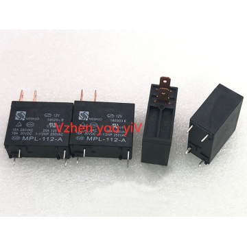 5pcs Power Relay for MEISHUO MPL-112-A 12VDC 4 Foot 16A/20A 302WP OMIF