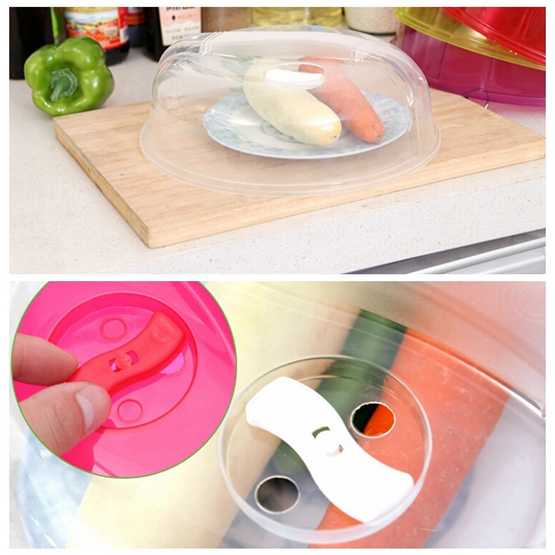 1pc Food Dish Cover Microwave Food Cover Universal Lid Bowl Pot Lid Household Plate Lid Bowl Lid Cookware Parts