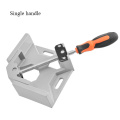 Aluminium Single Handle 90 Degree Right Angle Clamp Photo Frame Corner Clip Woodworking Vise Workbenches