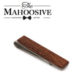 Mahoosive Wooden Tie Clip for Men Tie Bar wood Necktie Clips Pin For Mens Gift