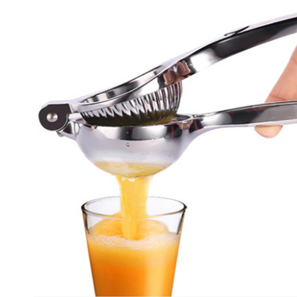 New Lemon Clip Stainless Steel Orange Squeezer Juicer Protable Manual Press Kitchen Fresh Citrus Fruit Heavy Duty Squeeze Gadge