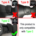 For VW Golf Polo GTI R Rline MK7 MK7.5 Volkswagen Car Steering Wheel Shift Paddles Extend DSG Gear Speed Stickers Car Accessoriy