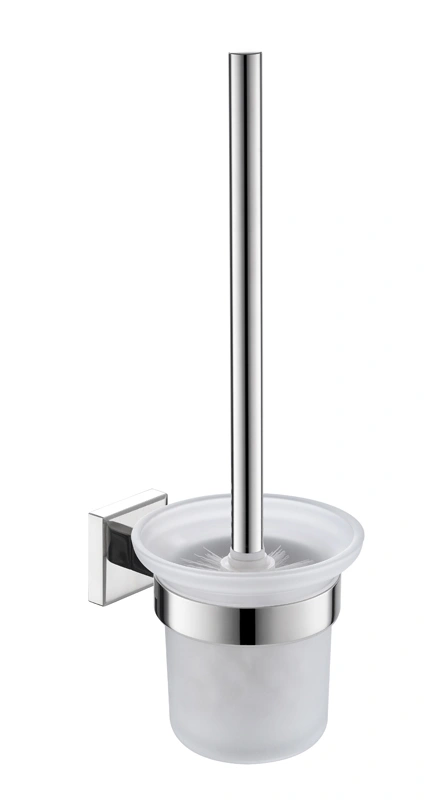 Bathroom 304 Stainless Steel Glass Toliet Brushed Holder