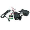 Dot/Line/Cross Focusable 808nm 500mW Infrared IR Laser Diode Module w/ holder and 12V 1A Adapter TTL modulation