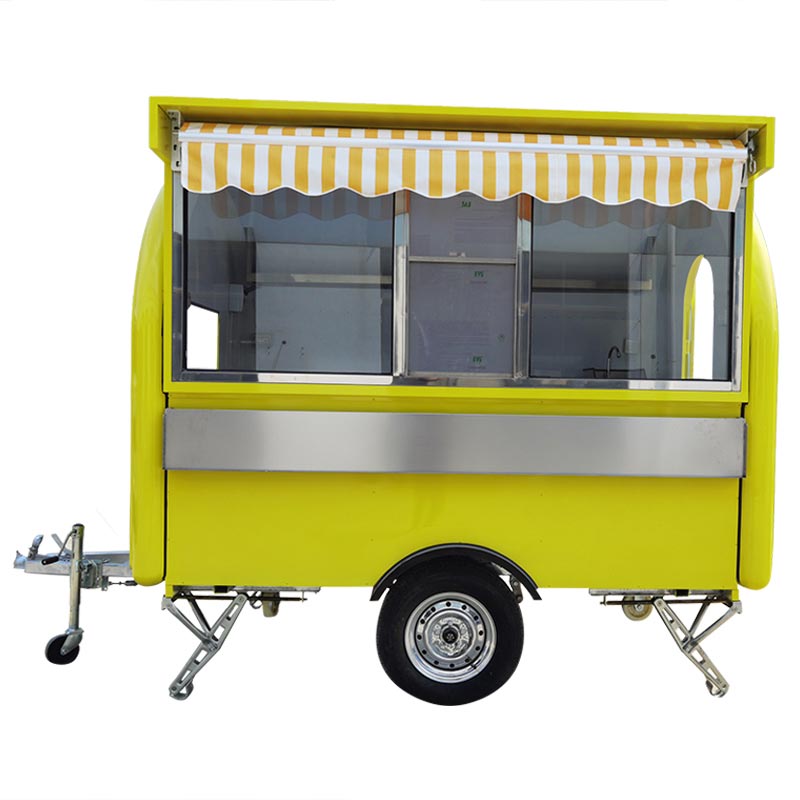 Concession Food Trailer Mobile Food Truck 280x200x240cm