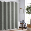 Thickened Imitation Shower Curtains Linen Solid High Quality Hotel Waterproof Bathroom Curtain Hotel Home Accessories