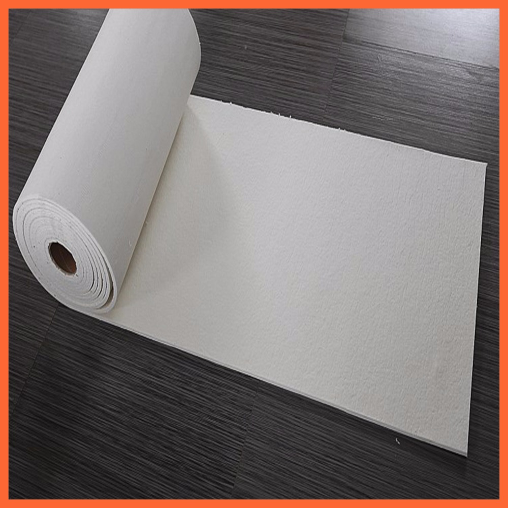 158"x48"Aluminium silicaat keramische fiber papier Ceramic fiber paper other coatings for protection of automobiles insulation