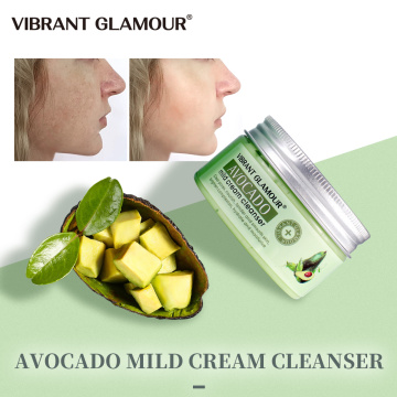 VIBRANT GLAMOUR AVOCADO Mild Cream Massage Mask Body Cream Moisturizing Whitening Deep Cleansing Anti-Wrinkle Plants Body Care