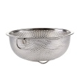 New 1Pc Kitchen Mesh Sifter Colander Strainer Sieve Rice Food Basket Cleaning Gadget Kitchen Clips Stainless Steel Tool