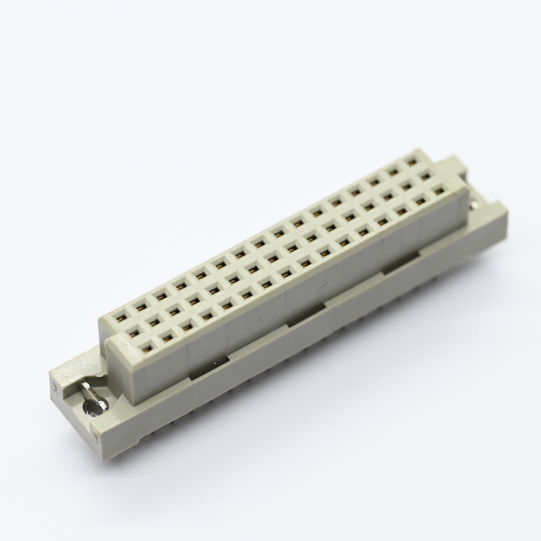 DFS-48P-E-F-S0-312+DIN41612 Vertical Female Type Half C Connectors 48 Positions（3）