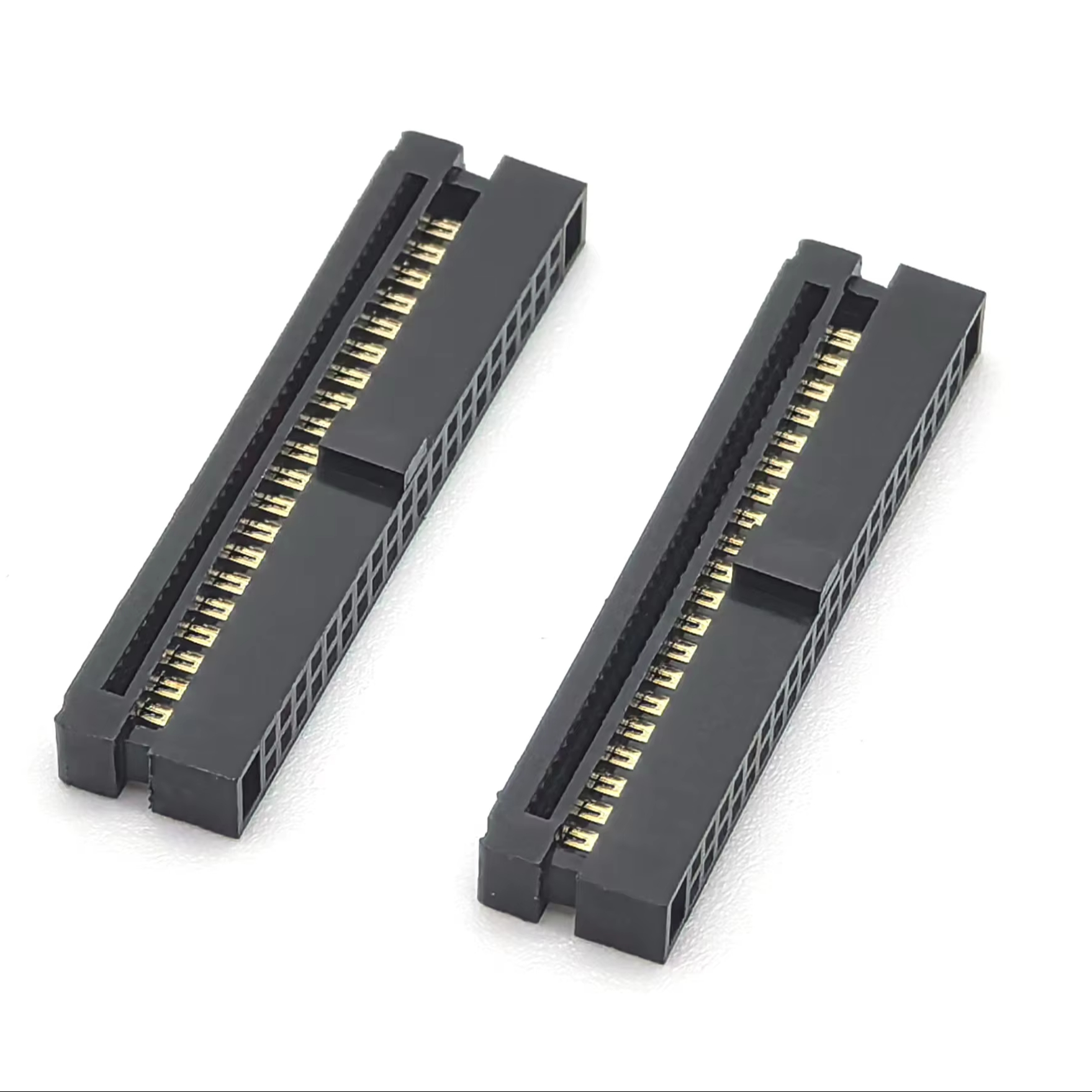 1.27*1.27mm Pitch IDC Socket Connector 2Pieces  40P