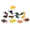 Simulation Sea Life Animal Action Figures 6-10CM PVC Figure Collectible Toys Animals Soft Rubber Toys