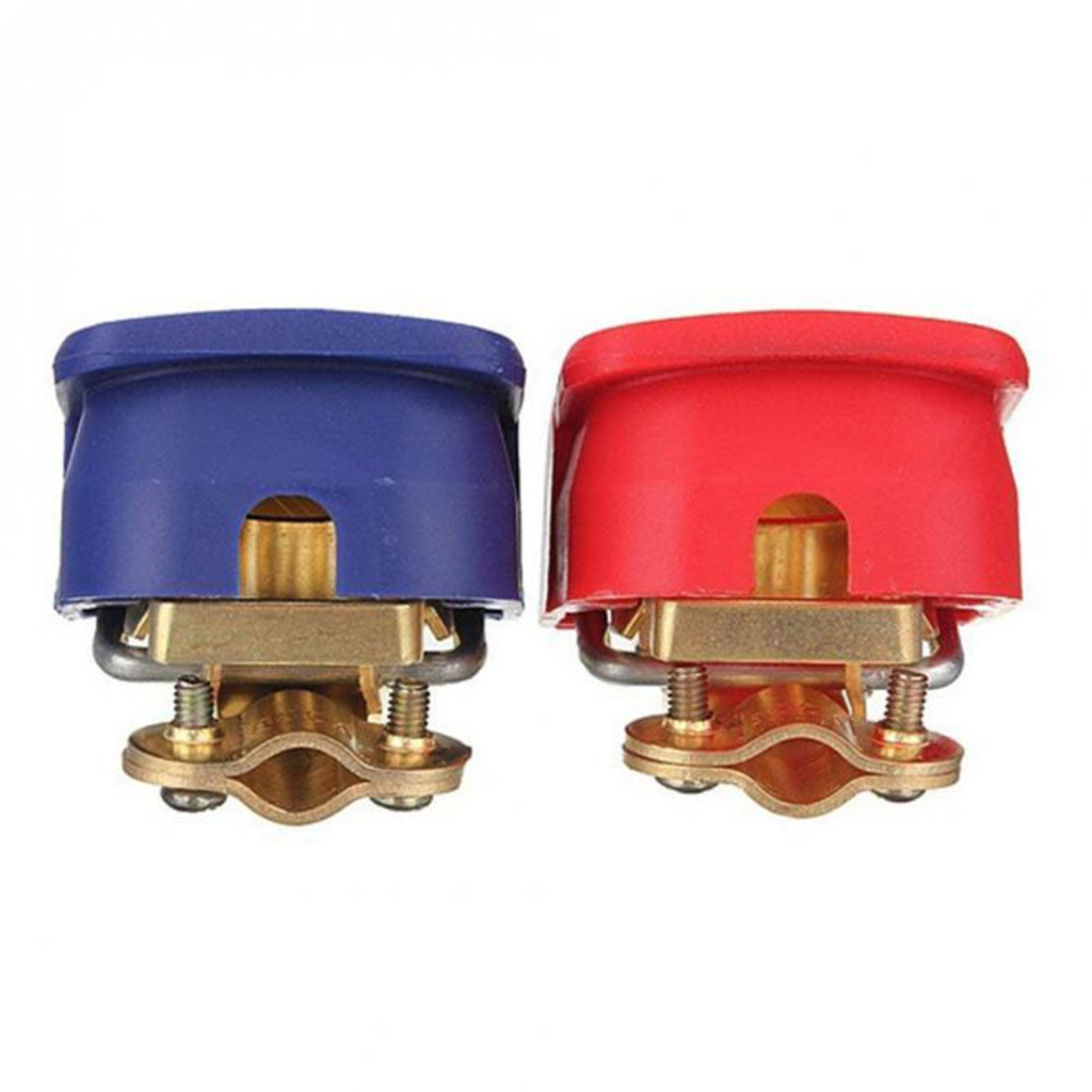 1 Pair Auto Car 12V Car Battery Terminals Connector Switch Clamps Quick Release Lift Off Positive & Negative Wholesale