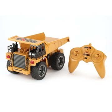 HUINA Toys 1540 540 1/18 6CH Alloy RC Dump Trucks Engineering Construction Car Remote Control Vehicle Toy RTR Boy Gift
