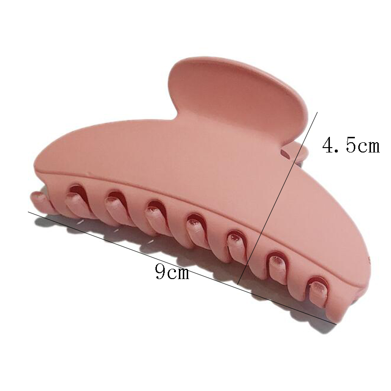 1 PC 9cm Acrylic Candy Color Hair Claw Cellulose Acetate Hair Clip Hairpins Women Girls Hair Crab Clamp Hair Accessorie