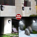 Solar Lights Outdoor 18 LED Solar Motion Sensor Light with DIM Mode Wireless Waterproof Solar Powered Security Lamps for Garden