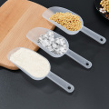NEW 1PCS Mini Clear Plastic Ice Scoop Measuring Scoops for Weddings Candy Dessert Buffet Ice Cream Protein Powder