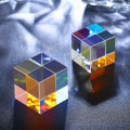 18*18*18mm &15mm*15mm*15mm Optical Experiment of Six-light Rainbow Photography with Flawless Cube Light Prism Glass