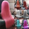 Colored long wig