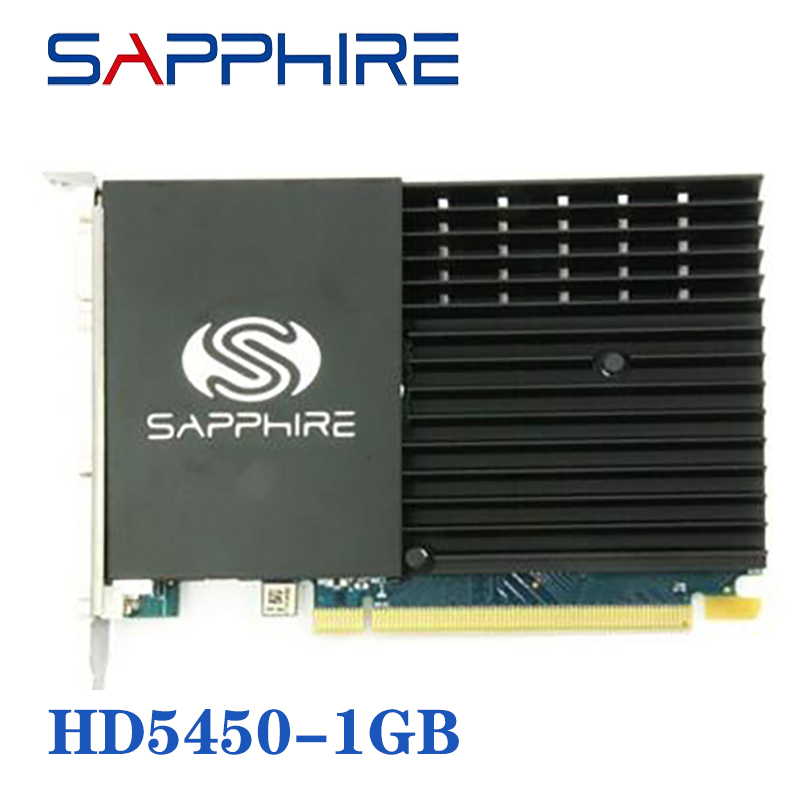 SAPPHIRE HD 5450 1GB Graphics Card GPU For AMD 5400 GPU Desktop Graphics Video Card Radeon HD 5450 1GB GDDR3 Used